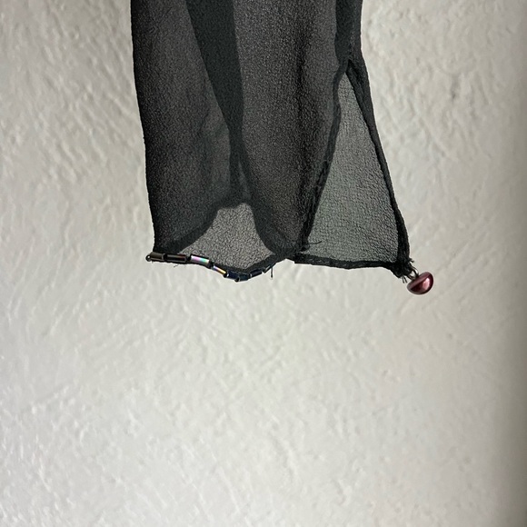 Vintage Casadei silk beaded dress - Picture 10 of 11